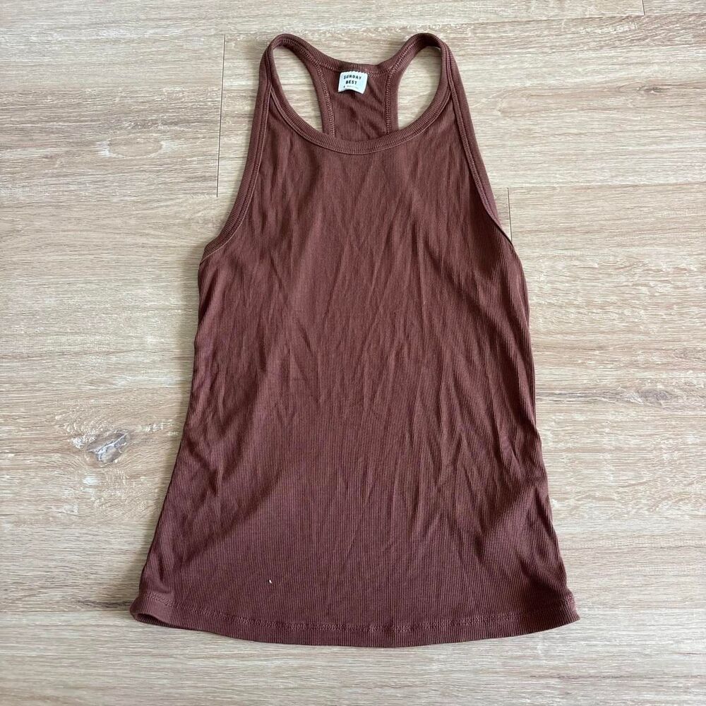 Aritzia Women's Brown Vest
